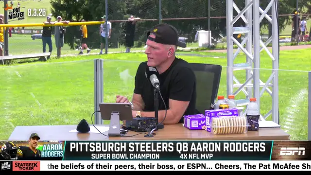 Aaron Rodgers Joins The Pat McAfee Show Ahead Of His Final NFL Season